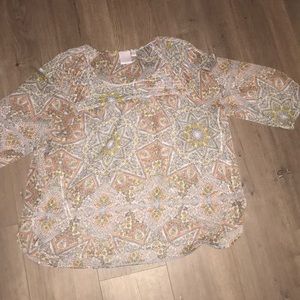 Lauren Conrad 3/4 Sleeve Blouse